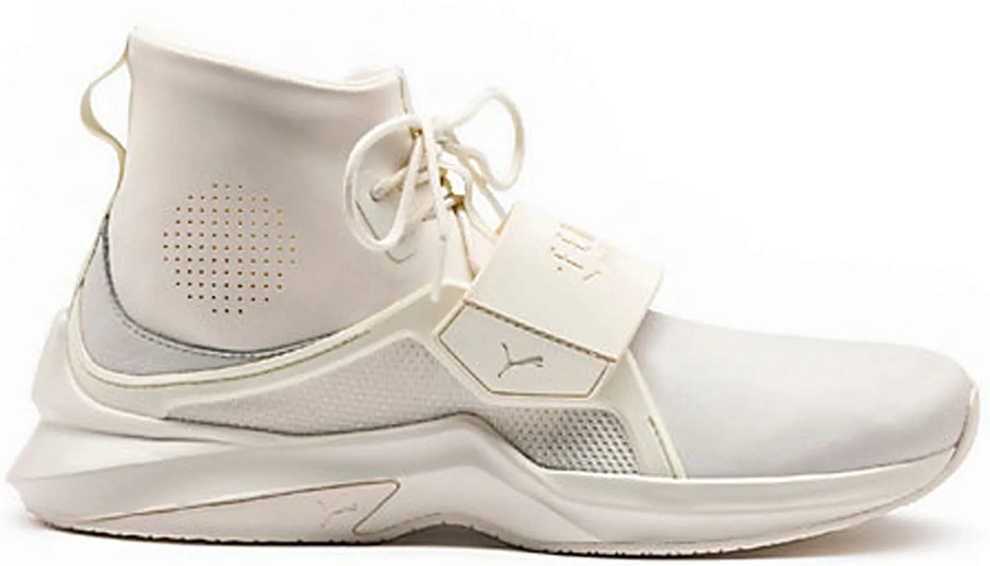 Фото № 1 с приближением к товару «‎Puma Leather Hi Rihanna Fenty White »