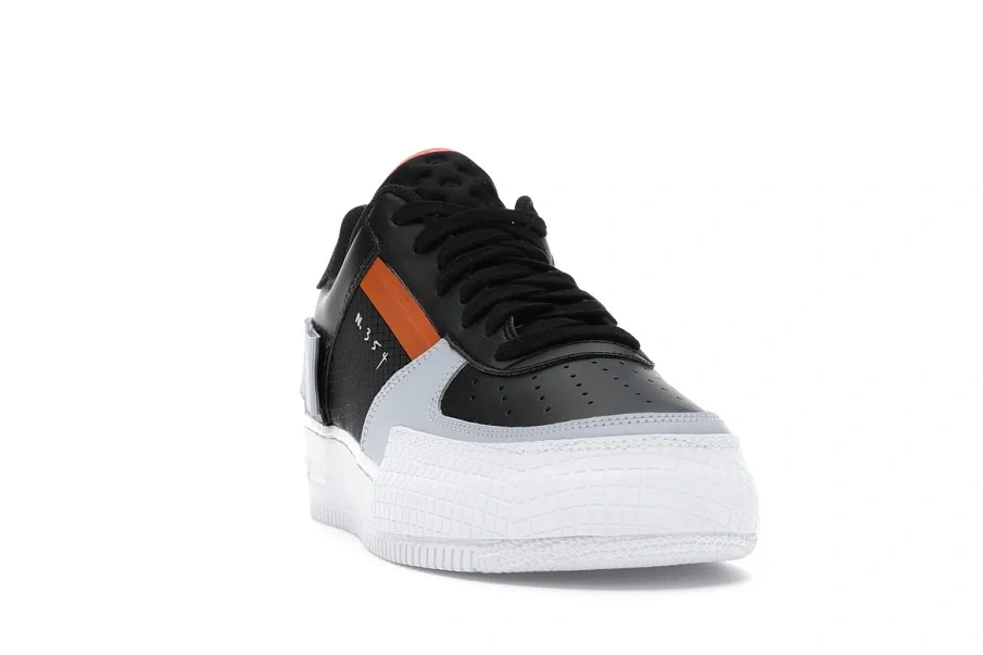 Фото № 2 с приближением к товару «‎Nike Air Force 1 Type Black Hyper Crimson»