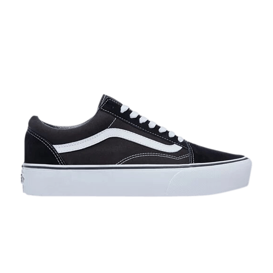 Фото № 1 с приближением к товару «‎Vans Old Skool Platform Black White»