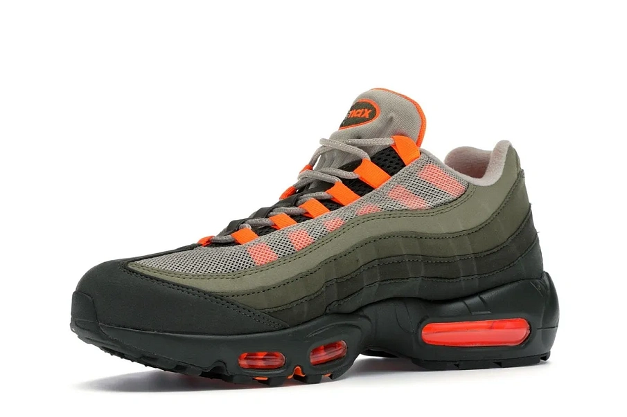 Фото № 3 с приближением к товару «‎Nike Air Max 95 OG Neutral Olive Total Orange»