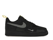 Фото № 1 с приближением к товару «‎Nike Air Force 1 Low Cut Out Swoosh Black»
