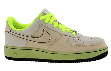 Nike Air Force 1 Premium 07 'Light Bone' WhiteGreen - 3