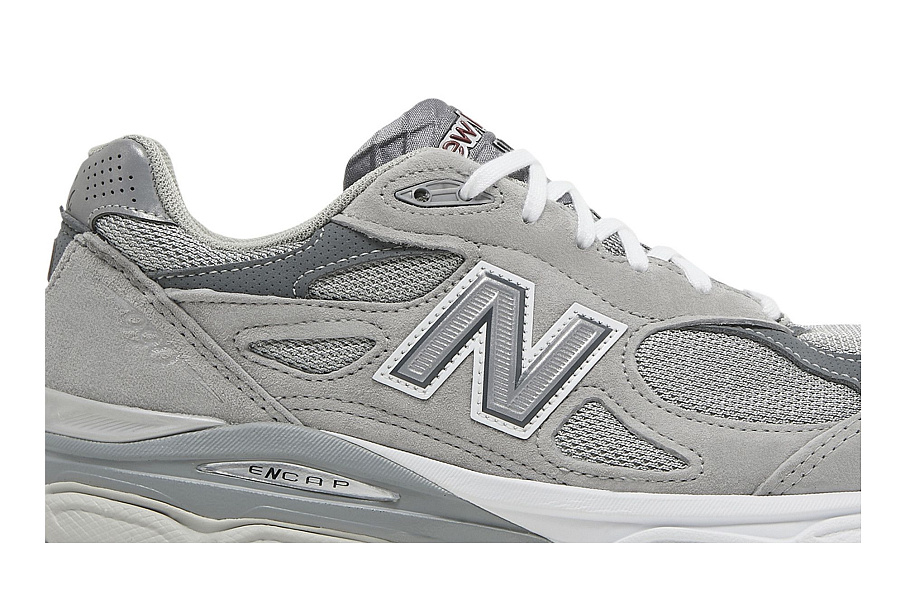 Фото № 3 с приближением к товару «‎New Balance 990v3 Made in USA Grey»
