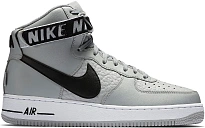 Фото № 1 с приближением к товару «‎Nike Air Force 1 High NBA Flat Silver»