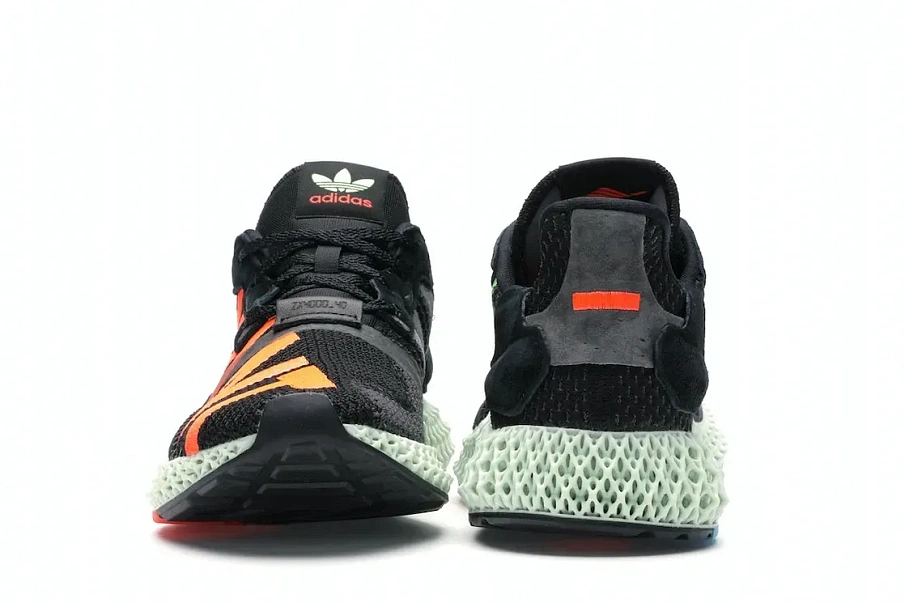 Фото № 2 с приближением к товару «‎adidas ZX 4000 4D I Want I Can Black»