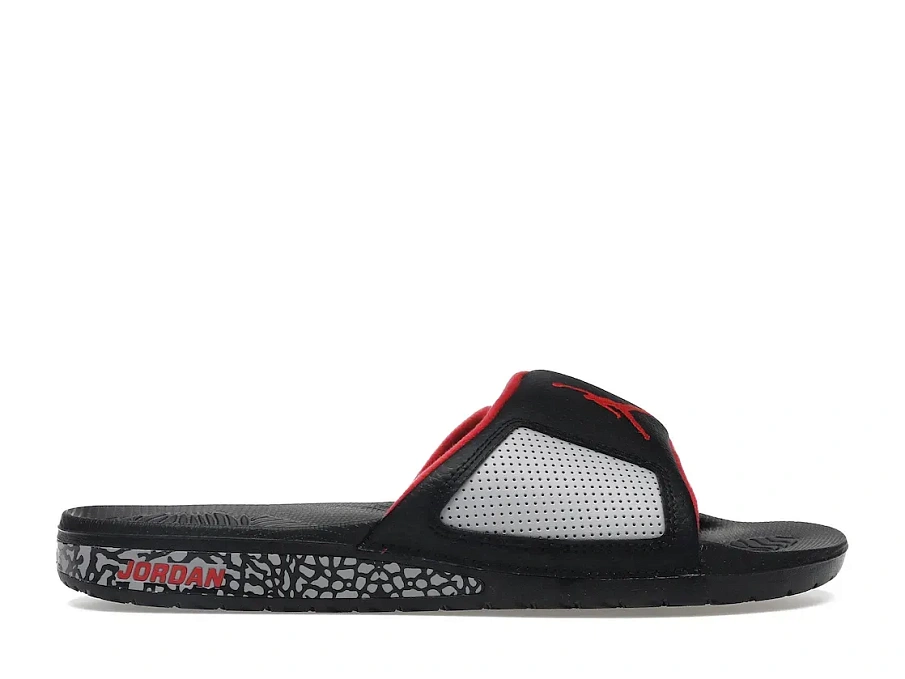 Фото № 1 с приближением к товару «‎Jordan Hydro 3 Retro Black Cement»