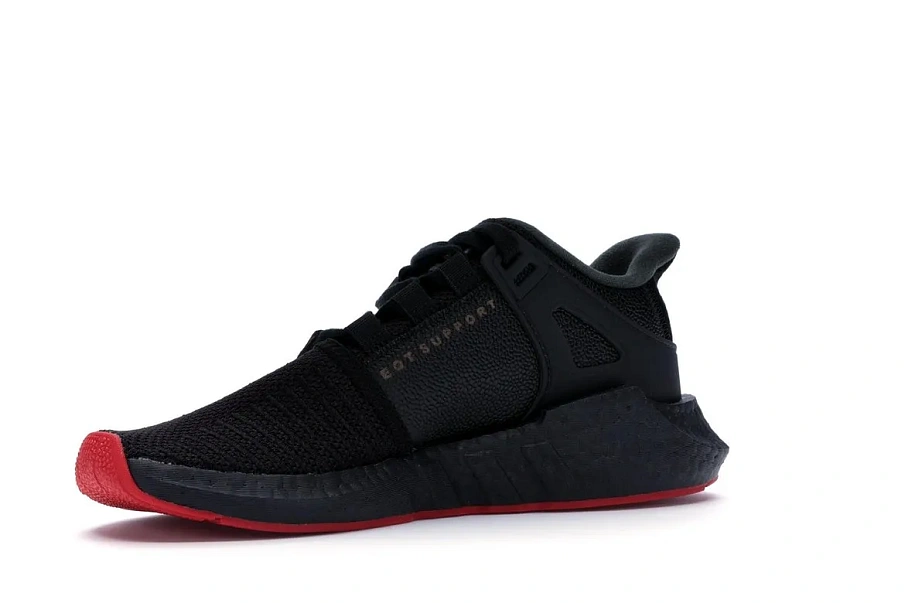 Фото № 4 с приближением к товару «‎adidas EQT Support 93/17 Red Carpet Pack Black»