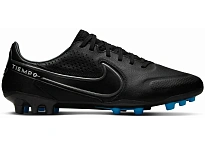 Фото № 1 с приближением к товару «‎Nike Tiempo Legend 9 Pro AG-Pro Black White Light Photo Blue»
