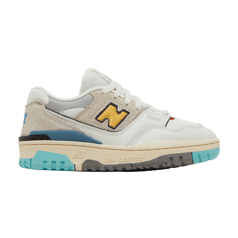 Фото № 1 с приближением к товару «‎New Balance 550 Big Kid White Surf»