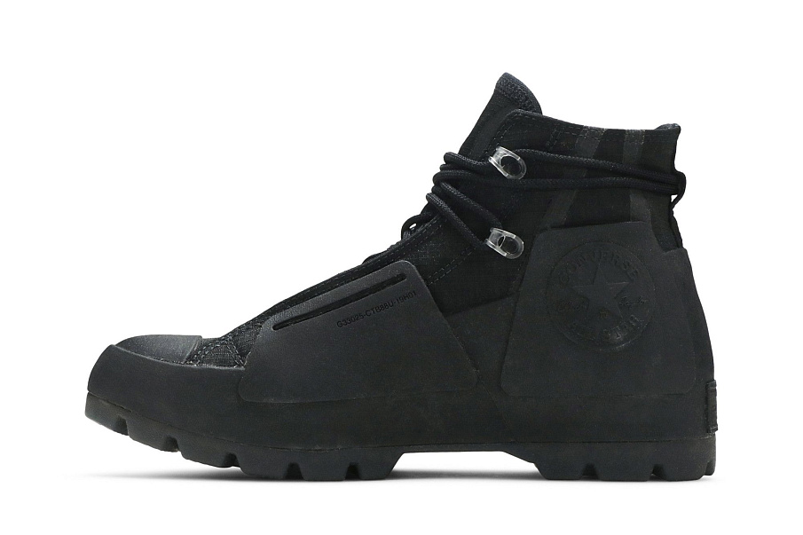 Фото № 4 с приближением к товару «‎A-Cold-Wall* x Converse Chuck Taylor All Star Lugged High Triple Black»