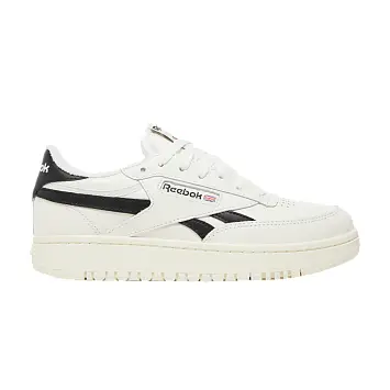 Reebok Women's Club C Double Chalk Black - 1