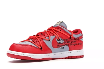 Nike Dunk Low Off-White University Red - 5