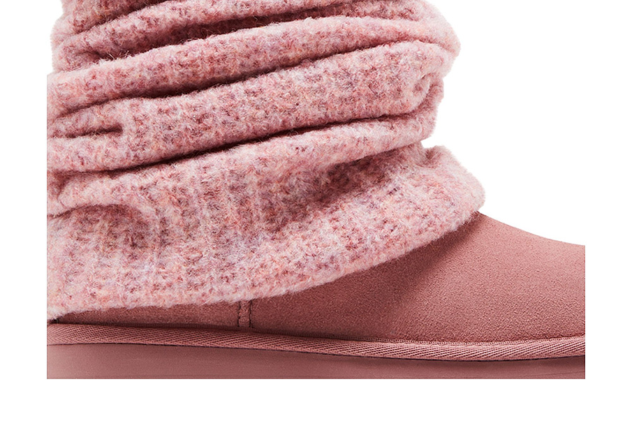 Фото № 3 с приближением к товару «‎UGG Women's Classic Mini Dipper Legwarmer Pink Dawn»
