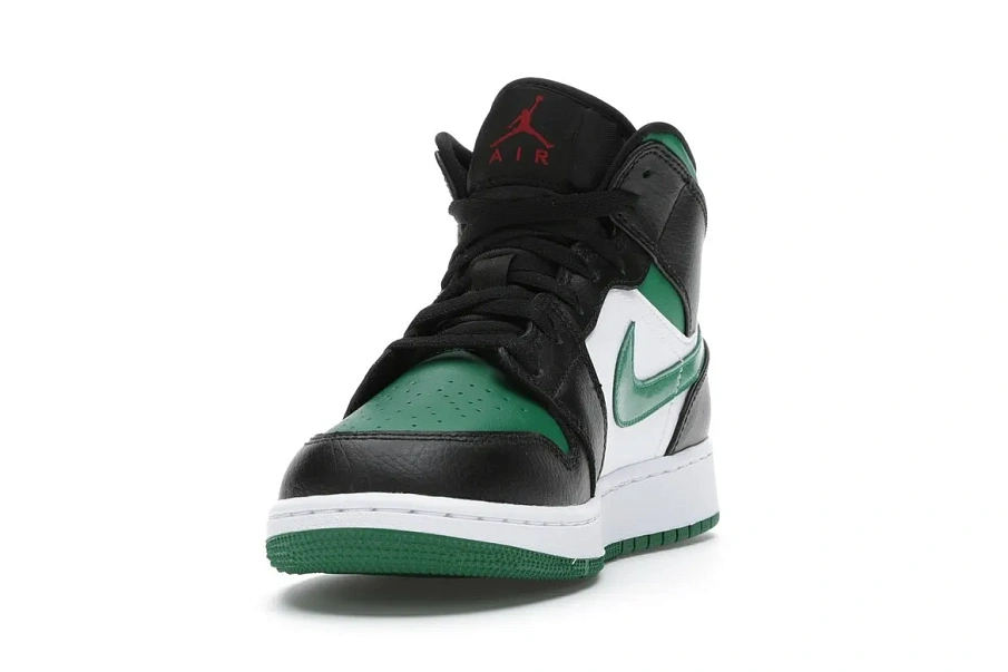 Фото № 3 с приближением к товару «‎Jordan 1 Mid Green Toe »