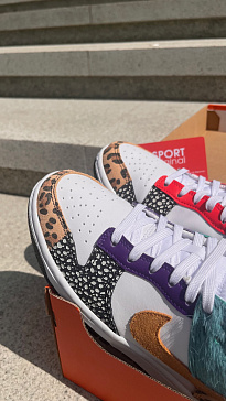 Фото № 4 с приближением к товару «‎Nike Dunk Low Safari Mix»