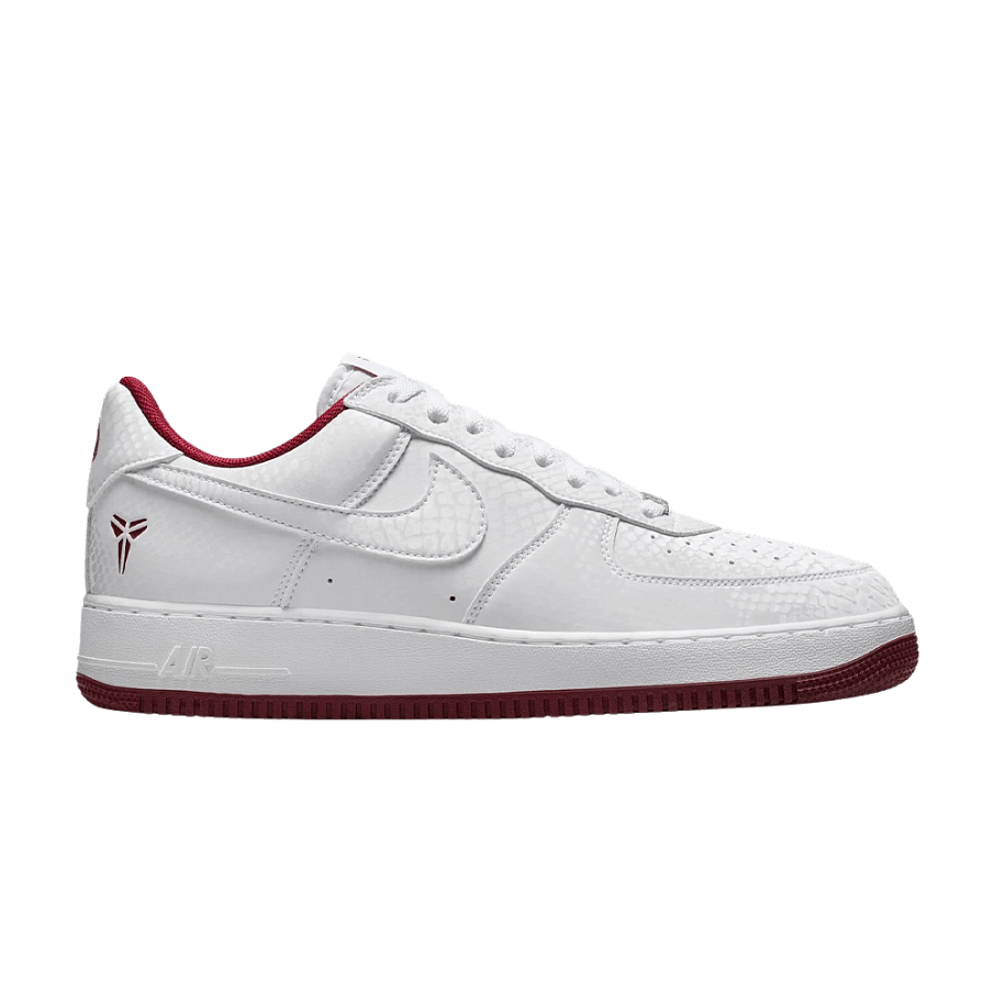 Фото № 1 с приближением к товару «‎Kobe Bryant x Nike Air Force 1 Low Lower Merion Pack - White Team Red»