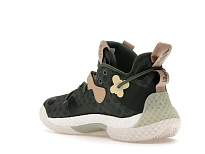 Фото № 6 с приближением к товару «‎adidas Harden Vol. 6 Green Oxide Monogram»