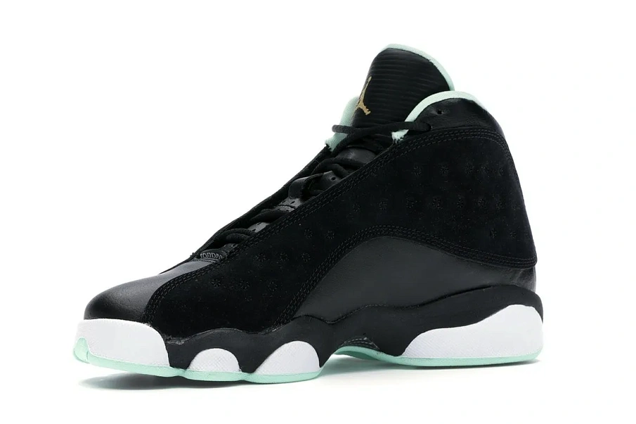 Фото № 4 с приближением к товару «‎Jordan 13 Retro Black Mint Foam »