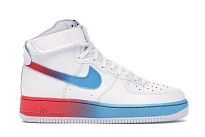 Фото № 1 с приближением к товару «‎Nike Air Force 1 High Gradient White Blue Fury Ember Glow»