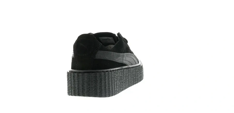 Фото № 4 с приближением к товару «‎Puma Creepers Rihanna Fenty Satin Black»