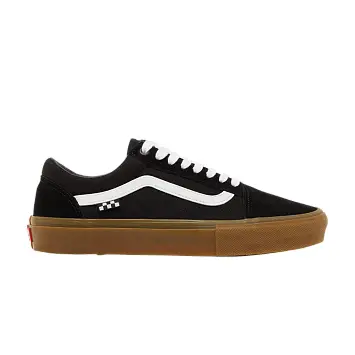 Vans Skate Old Skool Checkerboard - Black Gum - 1