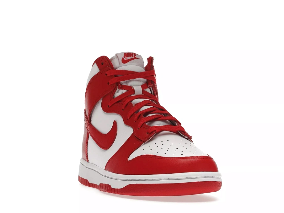 Фото № 5 с приближением к товару «‎Nike Dunk High Championship White Red»
