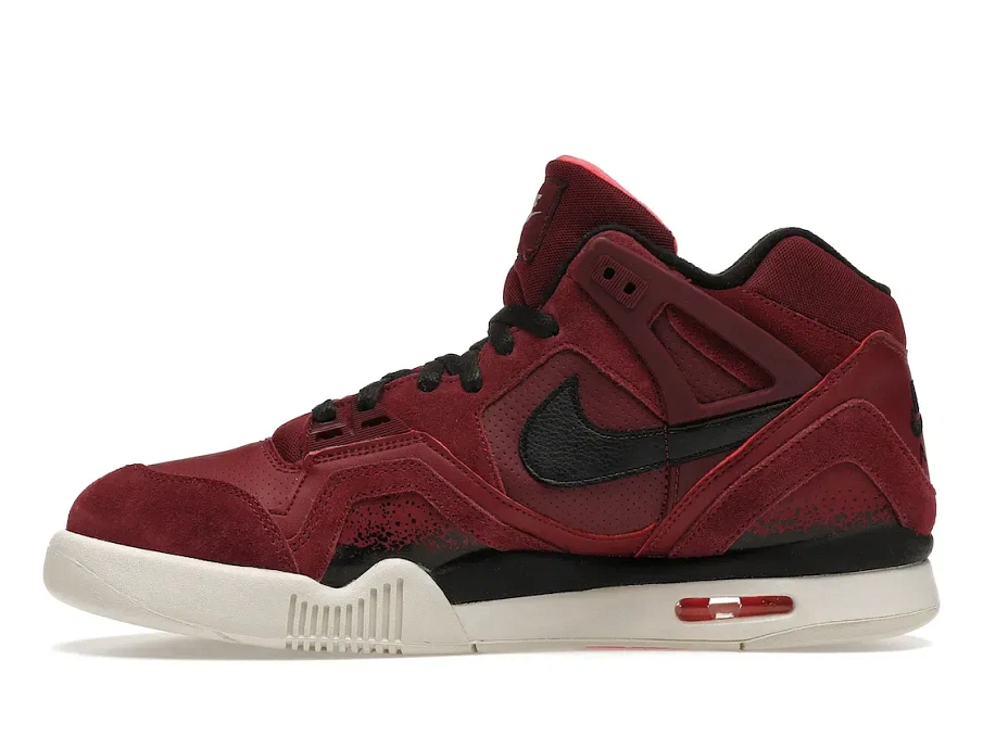 Фото № 3 с приближением к товару «‎Nike Air Tech Challenge II Monochrome Burgundy»