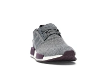 Фото № 2 с приближением к товару «‎adidas NMD R1 Wool Grey Four Maroon»