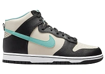 Фото № 1 с приближением к товару «‎Nike Dunk High EMB Beige Black Washed Teal»