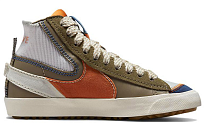 Фото № 2 с приближением к товару «‎Nike Blazer Mid '77 Jumbo Skate Shoes GrayBlue»