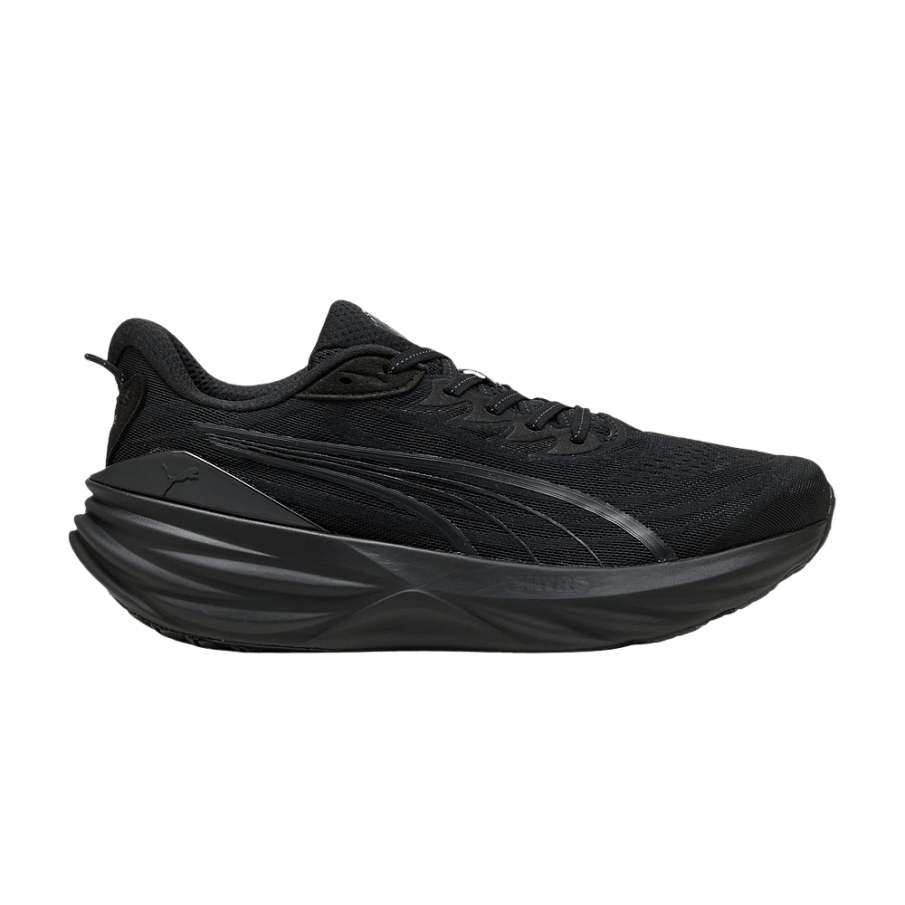 Фото № 1 с приближением к товару «‎Puma Foreverrun Nitro 3 Wide Road Black Flat Dark Gray (313702-01)»