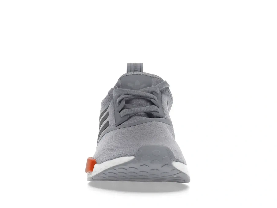Фото № 2 с приближением к товару «‎adidas NMD R1 Halo Silver Bahia Orange»