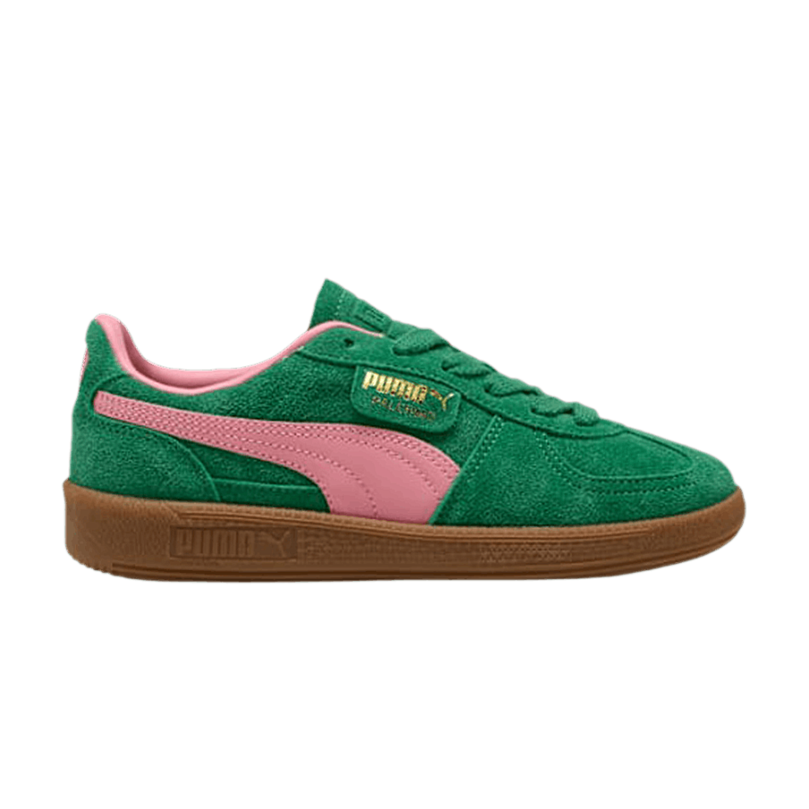 Фото № 1 с приближением к товару «‎Puma Palermo Big Kid Archive Green/Pinkscape»