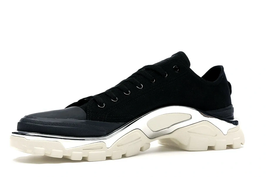 Фото № 2 с приближением к товару «‎adidas Detroit Runner Raf Simons Black White»