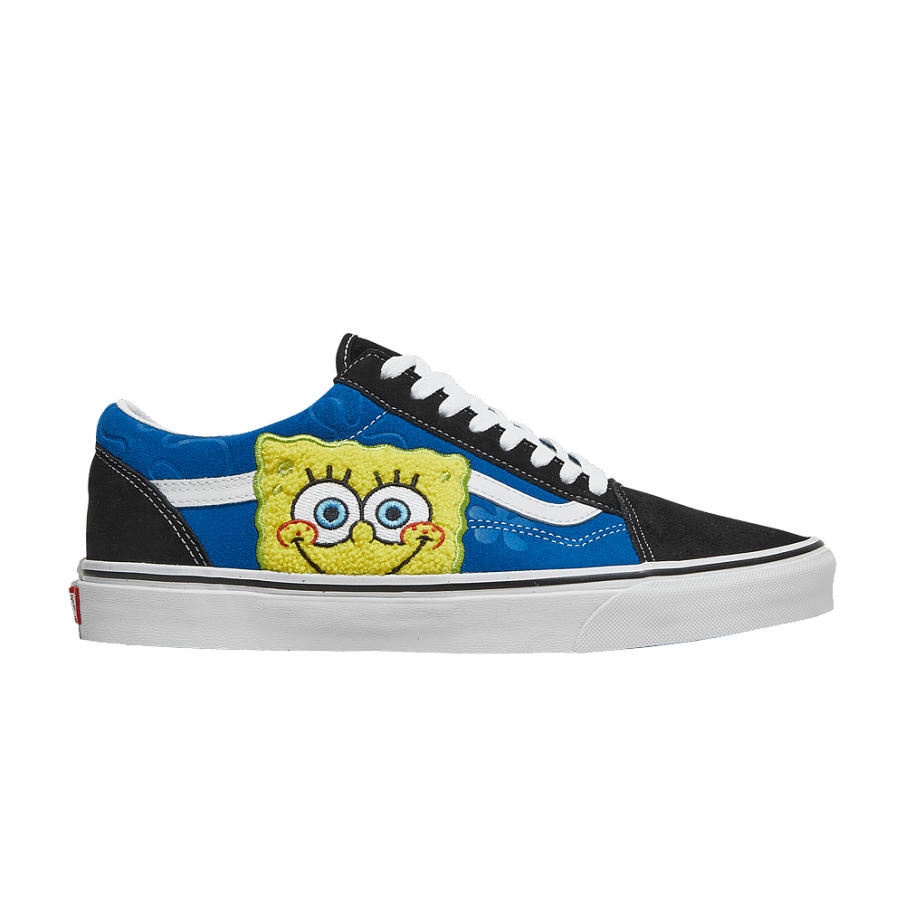 Фото № 1 с приближением к товару «‎SpongeBob SquarePants x Vans Old Skool Smile Patch»