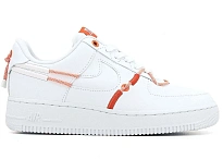 Фото № 1 с приближением к товару «‎Nike Air Force 1 Low 07 LX White Orange Blue »