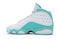 Фото № 5 с приближением к товару «‎Jordan 13 Retro White Soar Green Pink »
