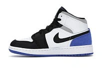 Фото № 3 с приближением к товару «‎Jordan 1 Mid SE White Black Royal »