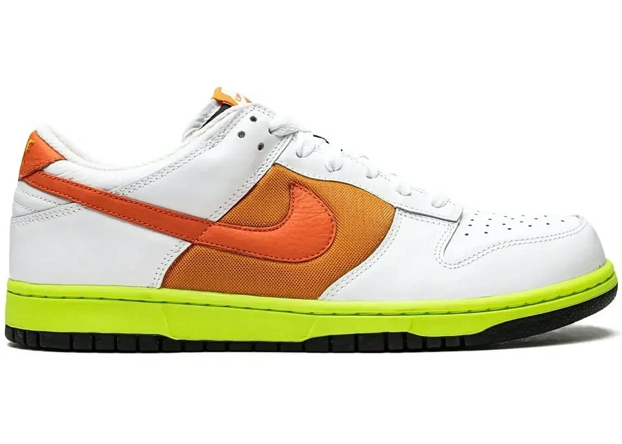 Фото № 1 с приближением к товару «‎Nike Dunk Low White Orange Blaze Shock Orange »