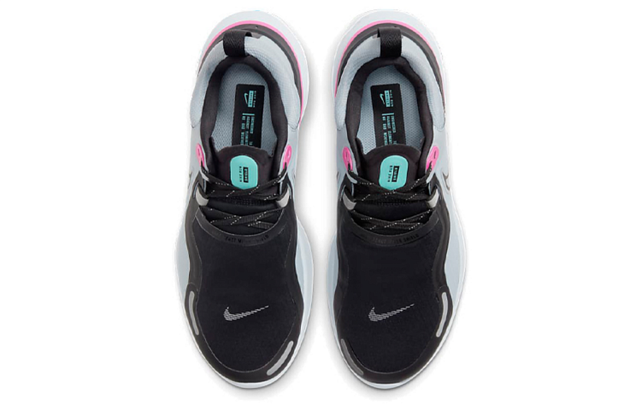 Фото № 4 с приближением к товару «‎Women Nike React Miler Shield Black Ash Pink»