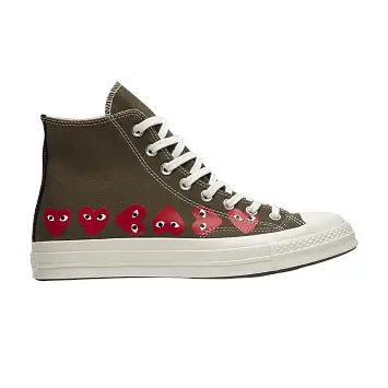 Comme des Garçons Play x Converse Chuck 70 Hi Top Multi Heart - 1