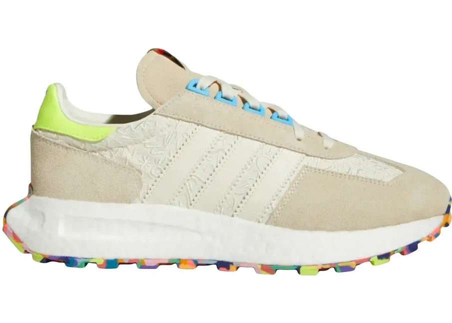 Фото № 1 с приближением к товару «‎adidas Retropy E5 Pride Cream White Purple»