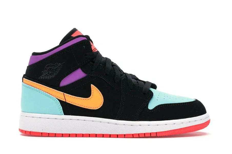 Фото № 1 с приближением к товару «‎Jordan 1 Mid Multi-Color »