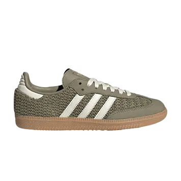 adidas Women's Samba OG Knit Pack - Orbit Green