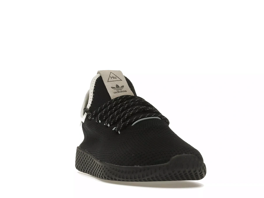 Фото № 2 с приближением к товару «‎adidas Tennis Hu Pharrell Core Black Off White»