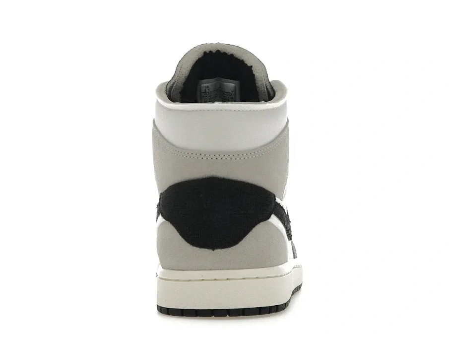 Фото № 4 с приближением к товару «‎Jordan 1 Mid SE Craft White Cement Grey Black»