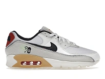 Фото № 1 с приближением к товару «‎Nike Air Max 90 SE Swoosh Fiber White»