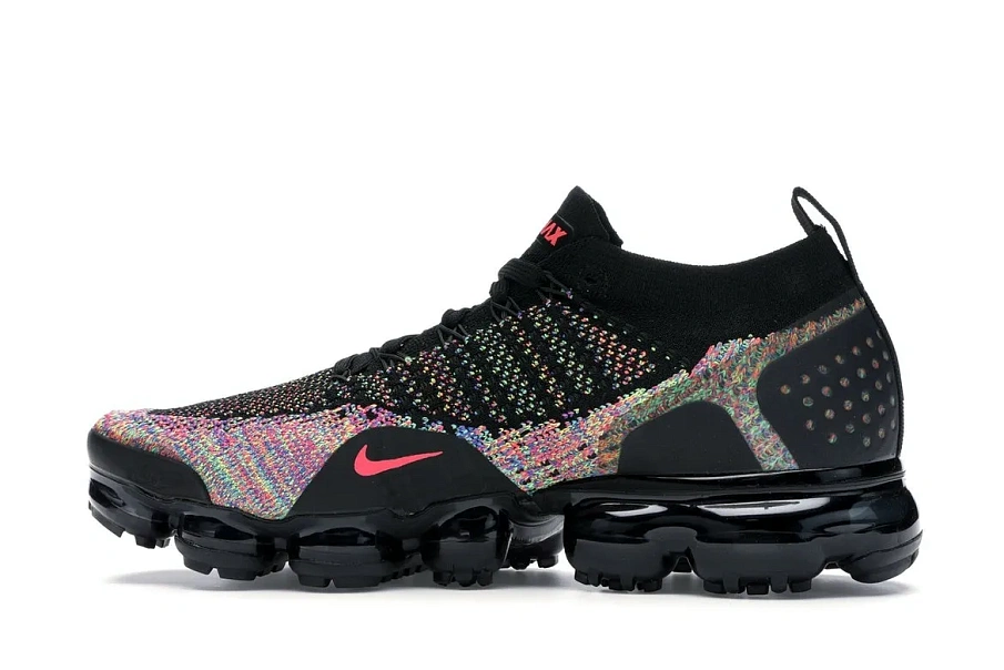 Фото № 5 с приближением к товару «‎Nike Air VaporMax Flyknit 2 Black Multi-Color »