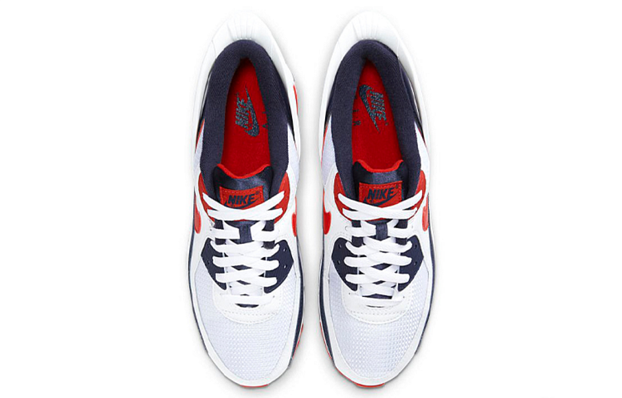 Фото № 4 с приближением к товару «‎Nike Air Max 90 Flyease USA WhiteBlueRed»