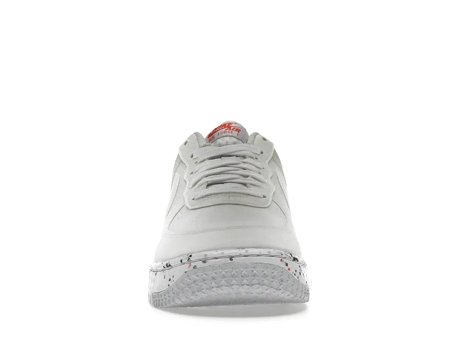 Фото № 2 с приближением к товару «‎Nike Air Force 1 Low Crater White Orange»